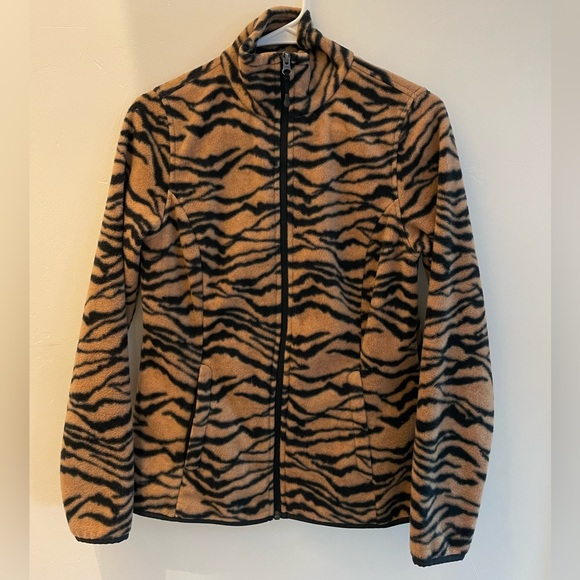 Tiger Print Zip Up Jacket 🐅 - Picture 2 of 5